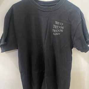 Anti Social Social Club Charcoal Tee